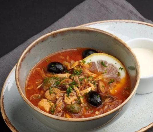 Лучший рецепт солянки! Первое блюдо из трех видов мяса.